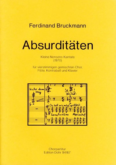 F. Bruckmann: Absurditäten, GCh4 (Chpa)