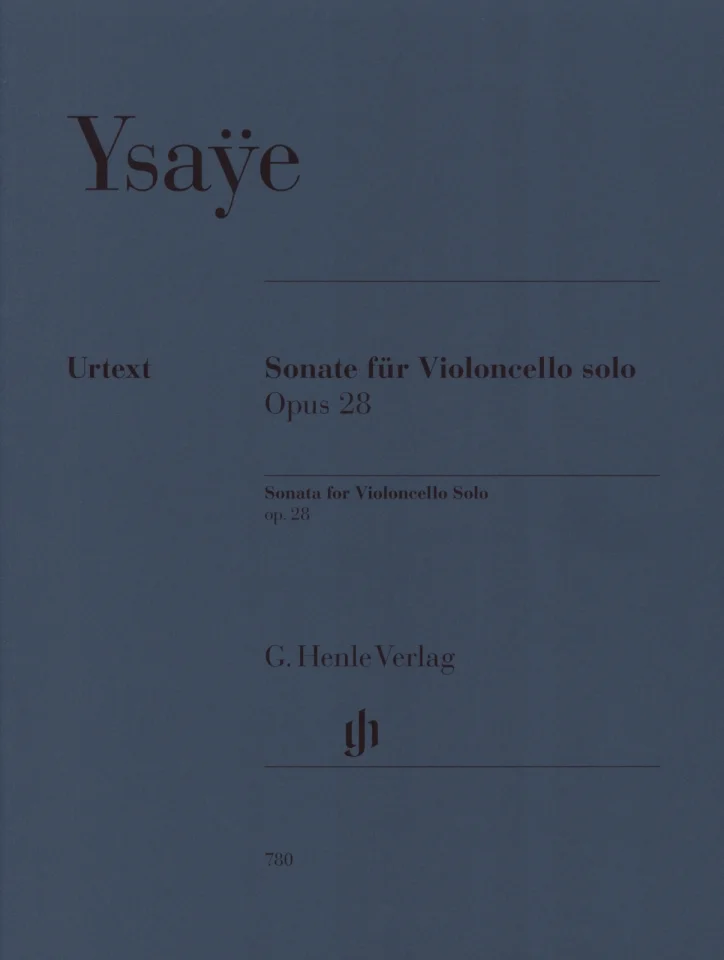 Y. Eugène: Sonate für Violoncello solo op. 28 , Vc (0)