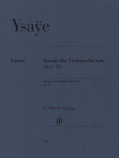 Y. Eugène: Sonate für Violoncello solo op. 28 , Vc