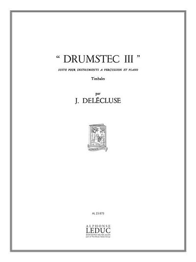 J. Delécluse: Drumstec III (Bu)
