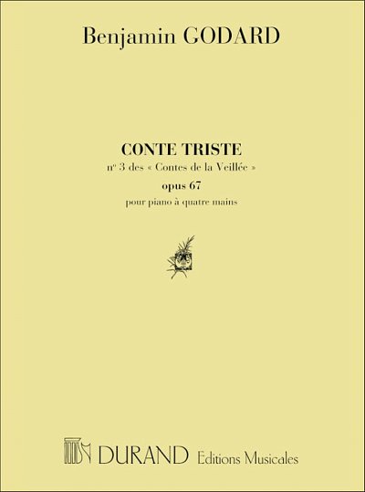 B. Godard: Conte Triste 4 Ms , Klav4m (Sppa)