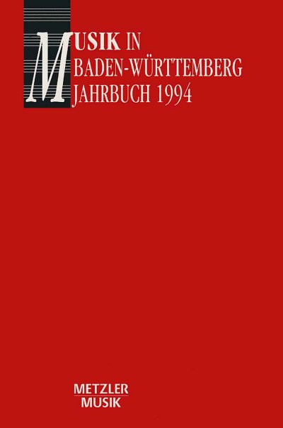 H. Völkl: Musik in Baden-Württemberg - Jahrbuch 1994 (Bu)