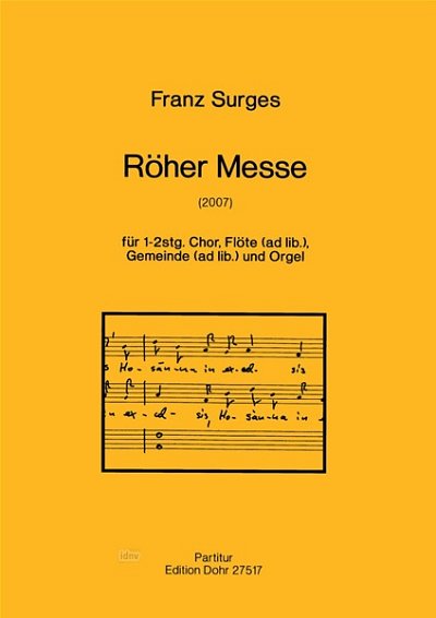 F. Surges: Röher Messe (Pa+St)