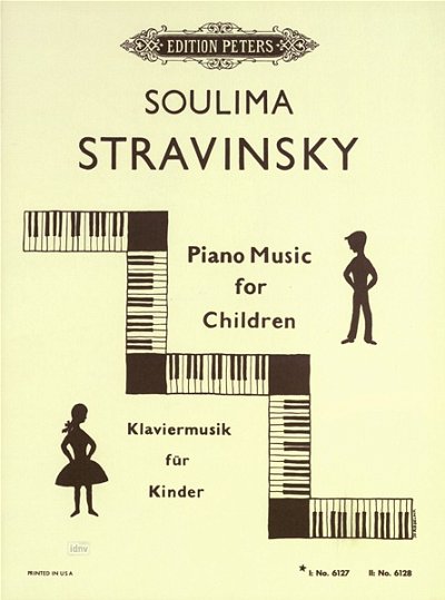 Strawinsky Soulima: Klaviermusik für Kinder, Band 1