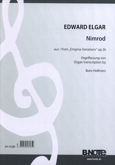 E. Elgar: Nimrod aus _Enigma_ op.36 (Arr. Orgel), Org