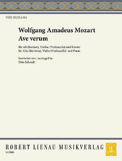 DL: W.A. Mozart: Ave verum (Pa+St)