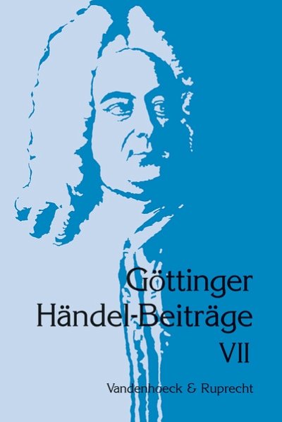 H.J. Marx: Goettinger Haendel Beitraege 7 (Bu)