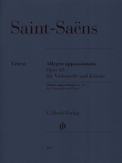 C. Saint-Saëns: Allegro Appassionato op. , VcKlav (KlavpaSt)