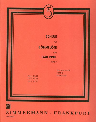 Prill Emil: Böhmflöte, Teil I