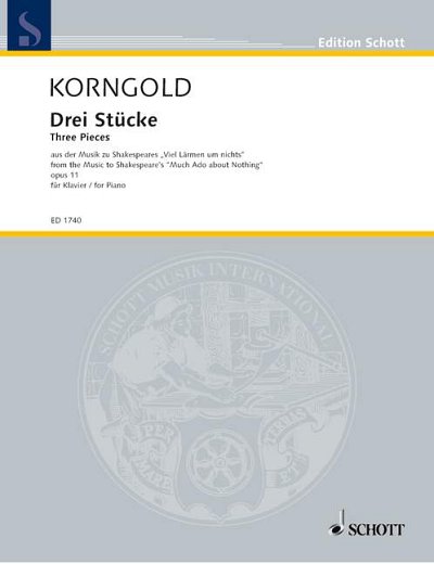 E.W. Korngold: Three Pieces