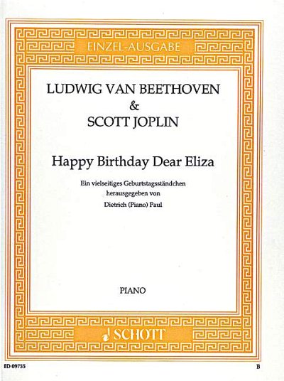 DL: L. v. Beethoven: Happy Birthday Dear Eliza, Klav