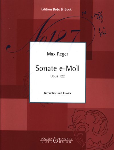 AQ: M. Reger: Sonate E-Moll Op 122 (B-Ware)
