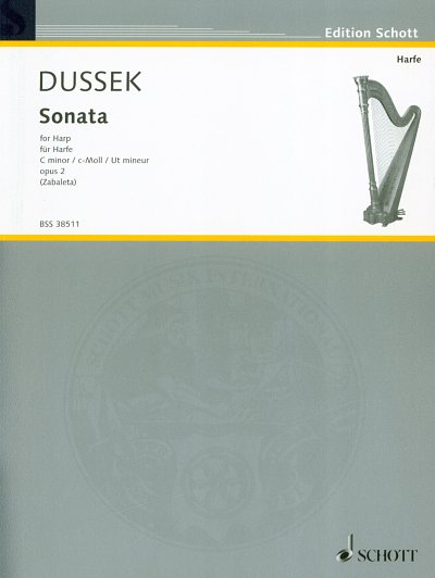 J.L. Dussek: Sonate c-Moll op. 2 , Hrf