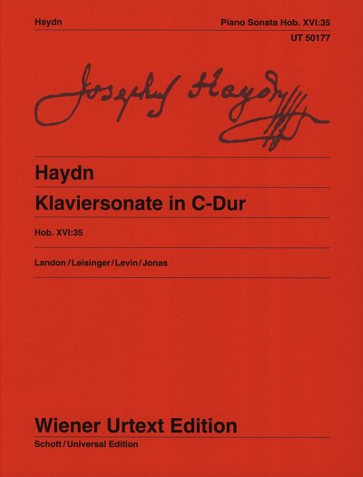 J. Haydn: Klaviersonate C-Dur Hob XVI:35, Klav