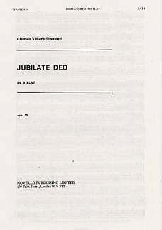 C.V. Stanford: Jubilate Deo In B Flat Op.10 (New Engr (Chpa)