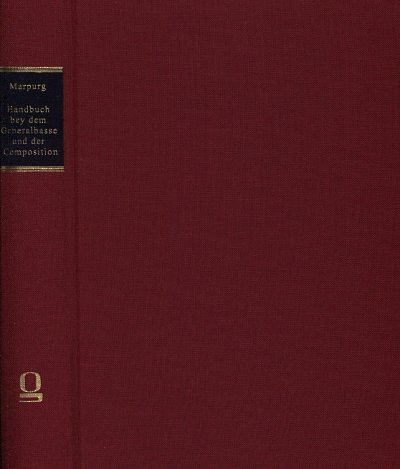 F.W. Marpurg: Handbuch bey dem Generalbasse, Cemb/Org (Faks)