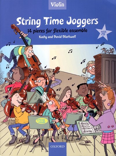 D. Blackwell: String Time Joggers, Viol (+CD)