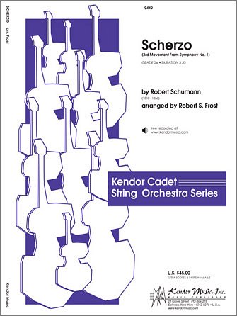 R. Schumann: Scherzo (3rd Movement From Symphony No. (Pa+St)