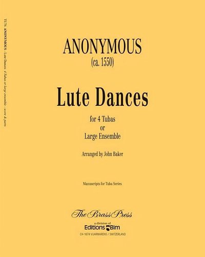 Anonymus: Lute Dances, 4Tb (Pa+St)