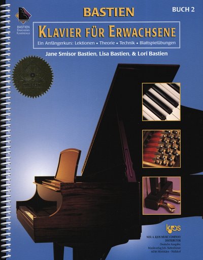 L. Bastien: Klavier für Erwachsene 2, Klav (+2CDs)
