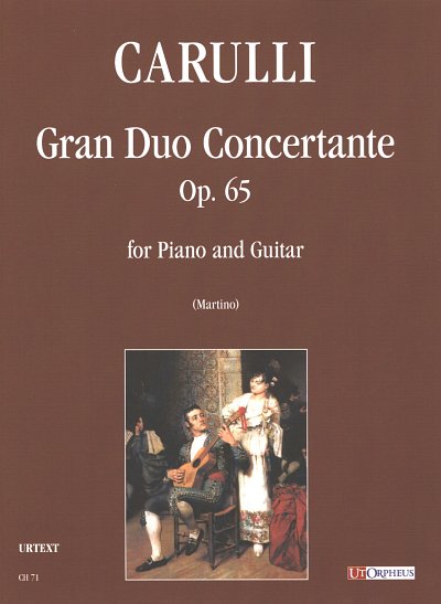 F. Carulli: Gran Duo Concertante op. 65, KlavGit (Pa+St)