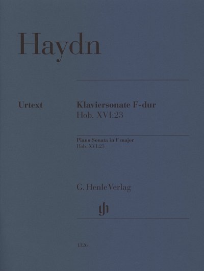 J. Haydn: Klaviersonate F-dur Hob. XVI:23, Klav