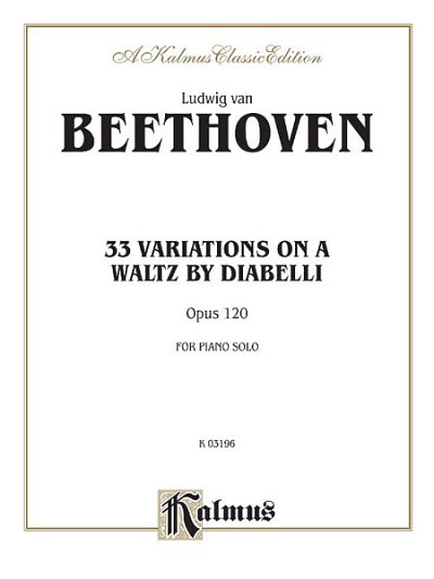 L. v. Beethoven: Diabelli Variations, Klav