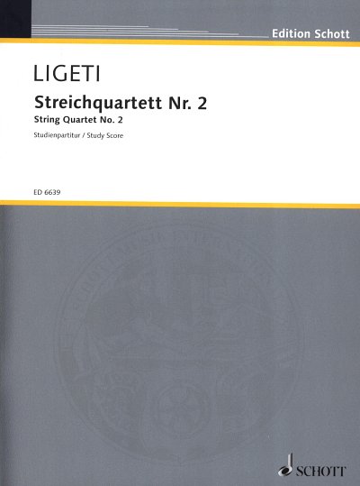 G. Ligeti: Streichquartett Nr. 2 , 2VlVaVc (Stp)