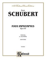 F. Schubert y otros.: Schubert: Four Impromptus, Op. 90 (Ed. Giuseppe Buonamici)