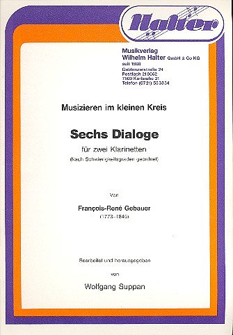 F.R. Gebauer: 6 Dialoge