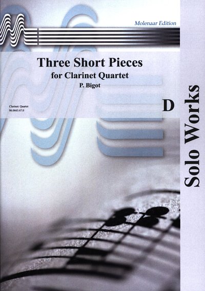 AQ: Trois Pieces Breves Pour 4 Clarinetten (Pa+St) (B-Ware)