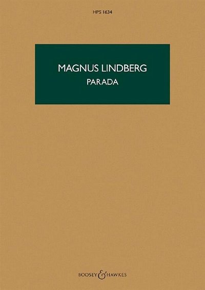 M. Lindberg: Parada, Sinfo (Stp)
