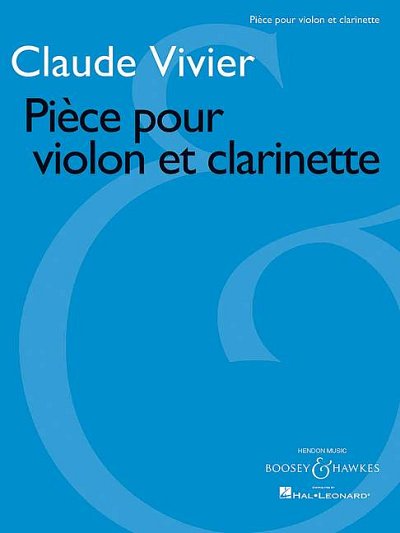 C. Vivier: Pièce pour violon et clarinette, KlrVl (Sppa)