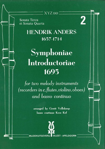 Symphoniae Introductoriae 1695 - Vol. 2