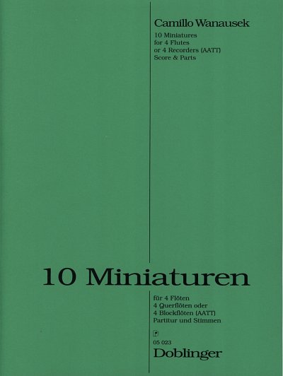 Wanausek Camillo: 10 Miniaturen