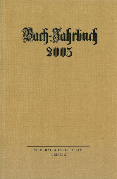 Bach–Jahrbuch 2005