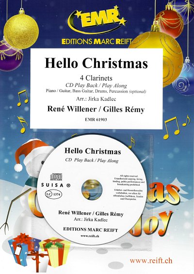 R. Willener: Hello Christmas, 4Klar (+CD)