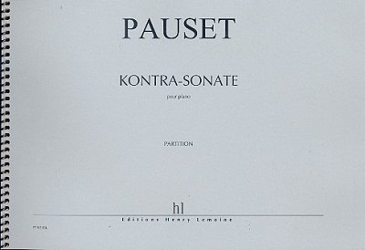 B. Pauset: Kontra-sonate