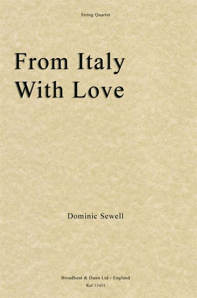 From Italy, With Love, 2VlVaVc (Pa+St)