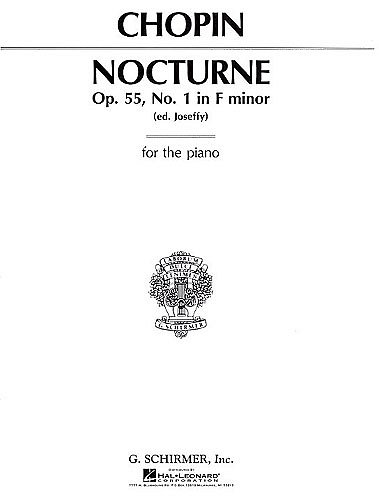 Nocturne 1 F Opus 55, Klav