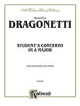 DL: D. Dragonetti: Dragonetti: Student's Conc, KbKlav (Klavp