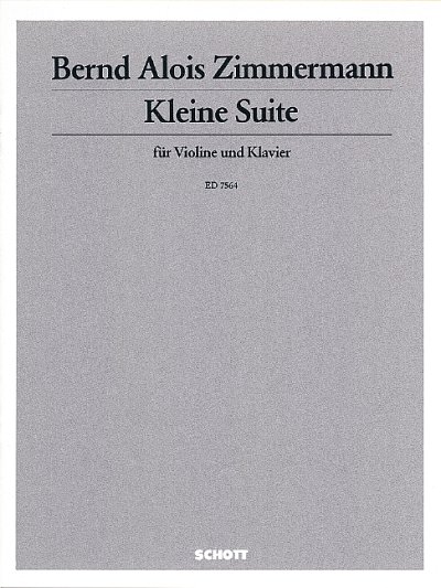 B.A. Zimmermann: Kleine Suite , VlKlav