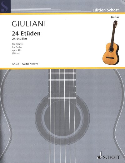 M. Giuliani: 24 Etüden op. 48 , Git