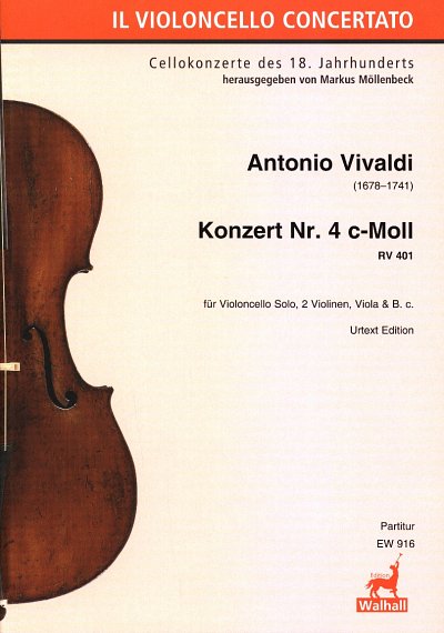A. Vivaldi: Konzert Nr. 4 c-Moll , Vc2VlVaBc (Part.)