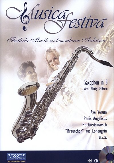 M. O'Brien: Musica Festiva - Saxophon in Es/B, Sax (+CD)