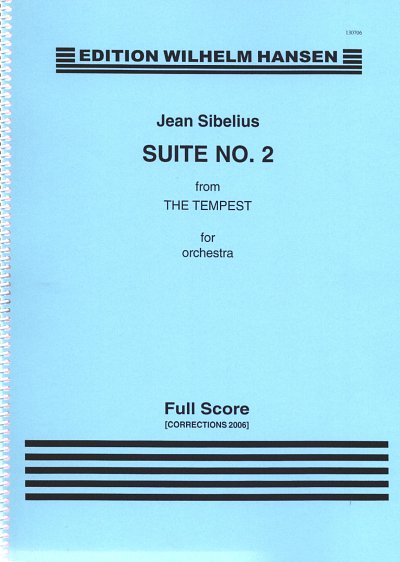 AQ: J. Sibelius: The Tempest Suite 2 Op 109/3 (B-Ware)