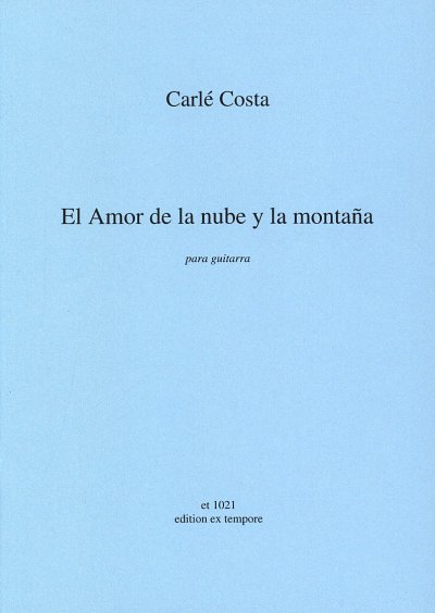 AQ: Costa Carle: El Amor De La Nube Y La Montana (B-Ware)