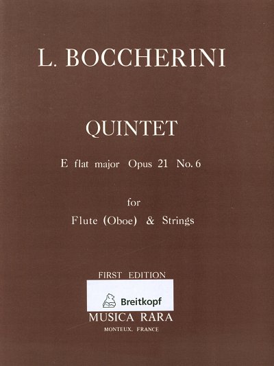 L. Boccherini: Quintett Es-Dur Op 21/6