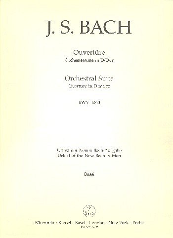 J.S. Bach: Ouvertüre D-Dur Nr. 3 BWV 1068, Sinfo (VcKb)