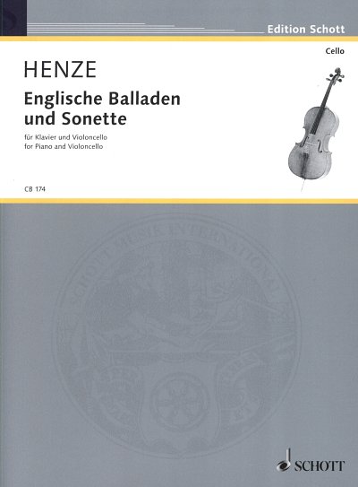 H.W. Henze: Englische Balladen und Sonette , VcKlav